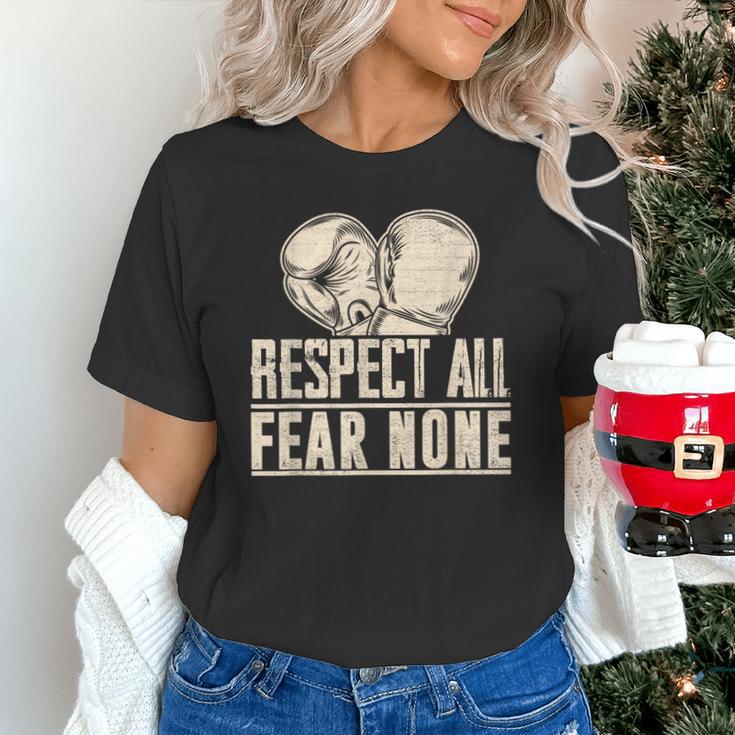Respect All Fear None Muay Thai Unisex T-Shirt Respect All Fear None Muay Thai Unisex T-Shirt