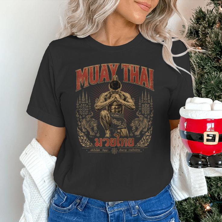 Retro Thailand Muay Thai Thai Boxing Fighter Art Unisex T-Shirt Retro Thailand Muay Thai Thai Boxing Fighter Art Unisex T-Shirt