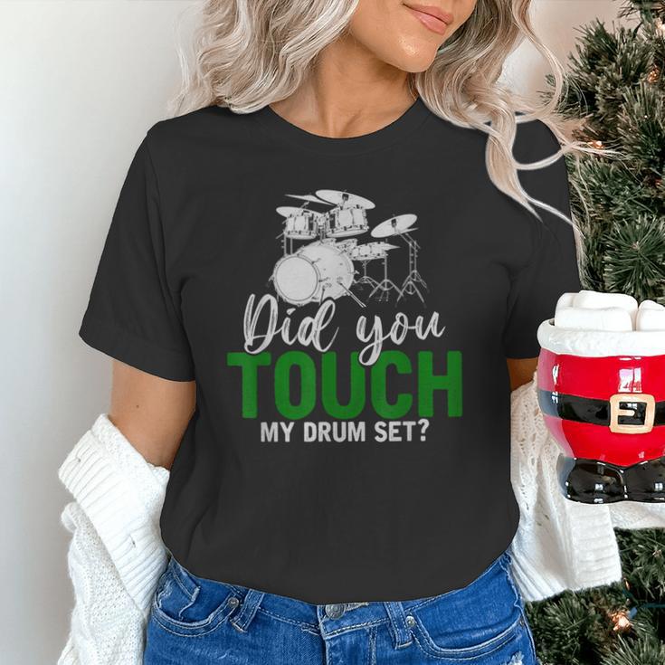 Rock Musical Instrument Band Drummer Drum Kit Unisex T-Shirt Rock Musical Instrument Band Drummer Drum Kit Unisex T-Shirt