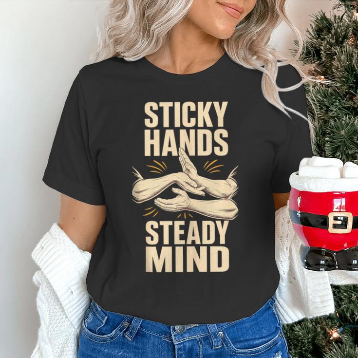 Sticky Hands Steady Mind Muay Thai Boxing Sleeveless Unisex T-Shirt Sticky Hands Steady Mind Muay Thai Boxing Sleeveless Unisex T-Shirt