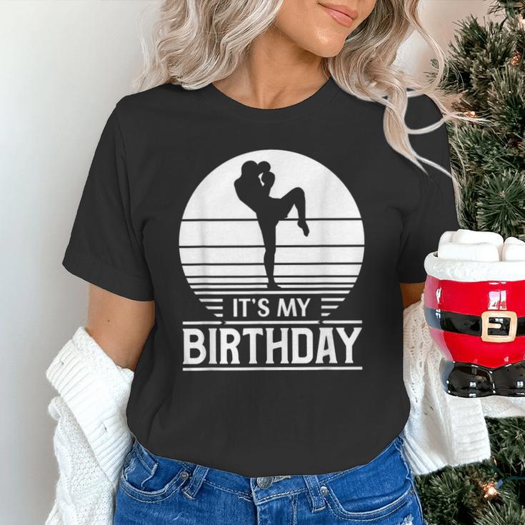 Vintage Birthday Shirt Muay Thai Kickboxer Its My Birthday Unisex T-Shirt Vintage Birthday Shirt Muay Thai Kickboxer Its My Birthday Unisex T-Shirt