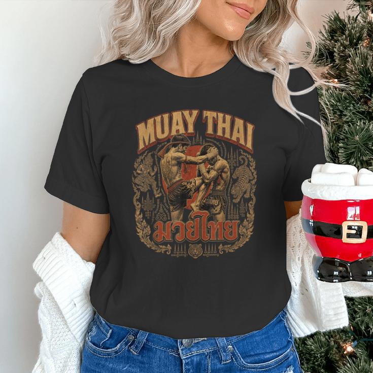 Vintage Muay Thai Thai Boxing Nak Muay Fighter Art Unisex T-Shirt Vintage Muay Thai Thai Boxing Nak Muay Fighter Art Unisex T-Shirt