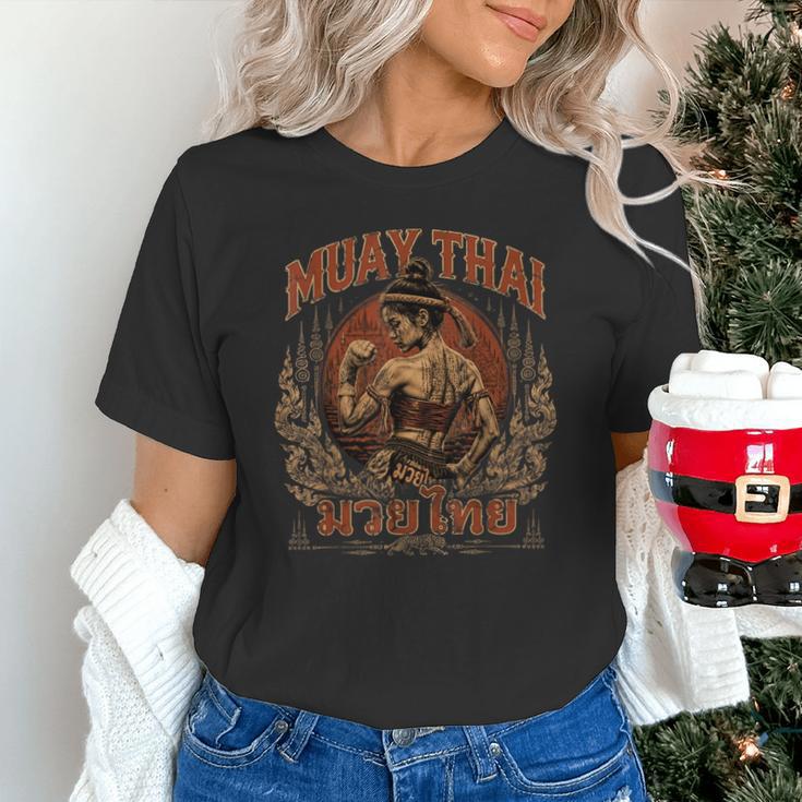 Weathered Muay Thai Fighter Thai Boxing Warrior Art Unisex T-Shirt