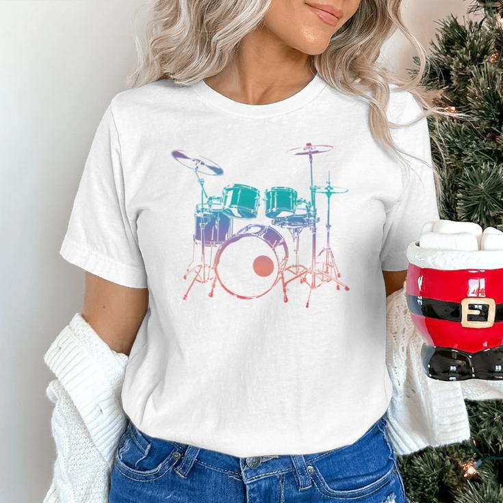 Drum Kit Drummer Graphic Unisex T-Shirt Drum Kit Drummer Graphic Unisex T-Shirt
