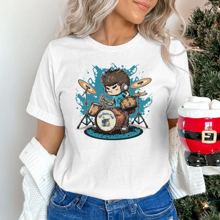 Drum Set Drumming Drummers Drum Kits Music Unisex T-Shirt Drum Set Drumming Drummers Drum Kits Music Unisex T-Shirt