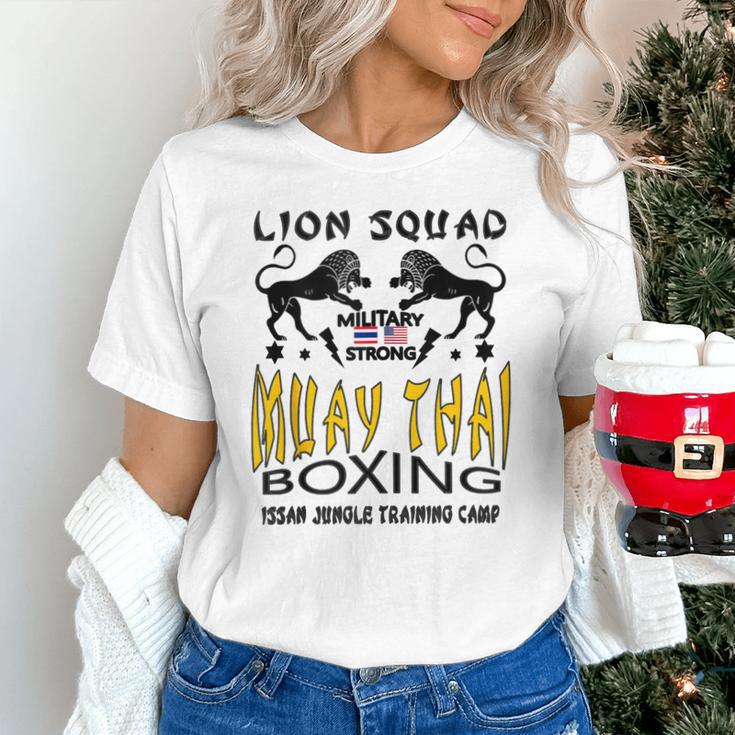 LION SQUAD THAILAND KICKBOXING MUAY THAI MMA TRAINING Unisex T-Shirt LION SQUAD THAILAND KICKBOXING MUAY THAI MMA TRAINING Unisex T-Shirt