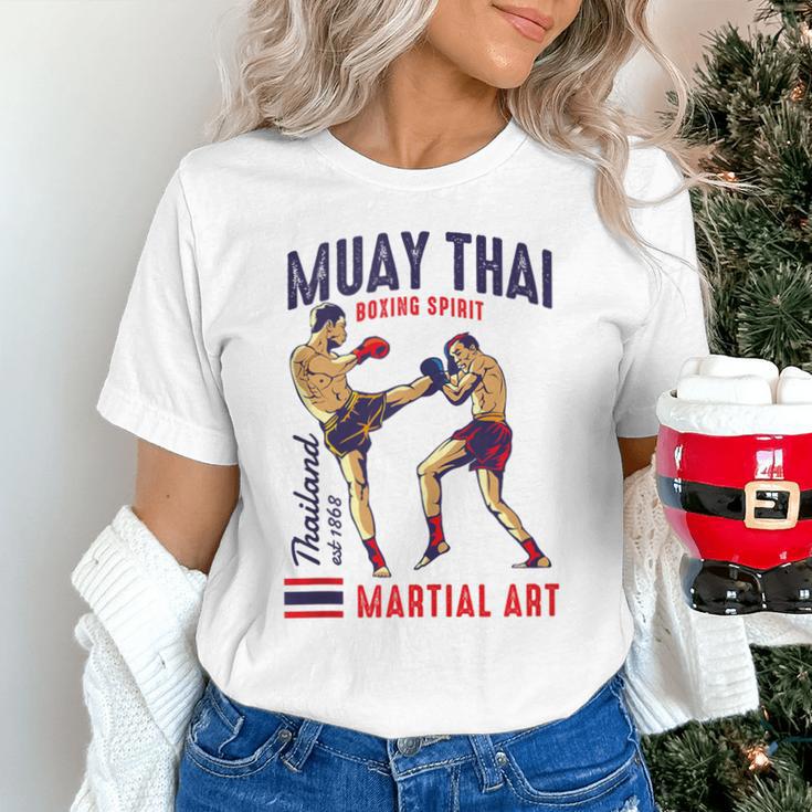 Muay Thai Boxing Spirit Martial Art Unisex T-Shirt Muay Thai Boxing Spirit Martial Art Unisex T-Shirt