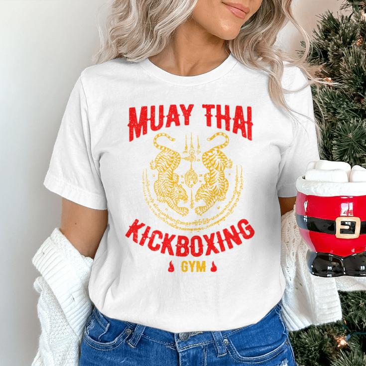 Muay Thai Tiger Kickboxing Gym MMA Street Fight Kickboxing Unisex T-Shirt