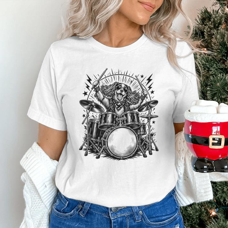 Spaniel Rock Drum Kit Unisex T-Shirt Spaniel Rock Drum Kit Unisex T-Shirt