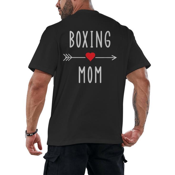 Boxing Mom Boxing MMA Muay Thai Mom Men's Back Print T-Shirt
