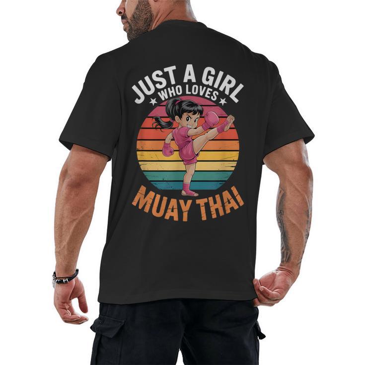 Girls Muay Thai Men's Back Print T-Shirt