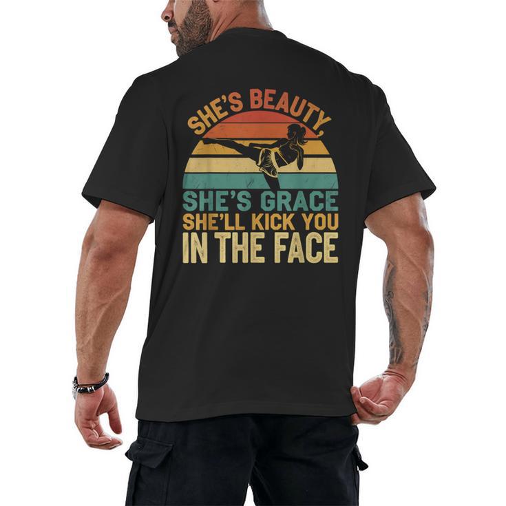 Muay Thai For Women Muay Thai Men's Back Print T-Shirt