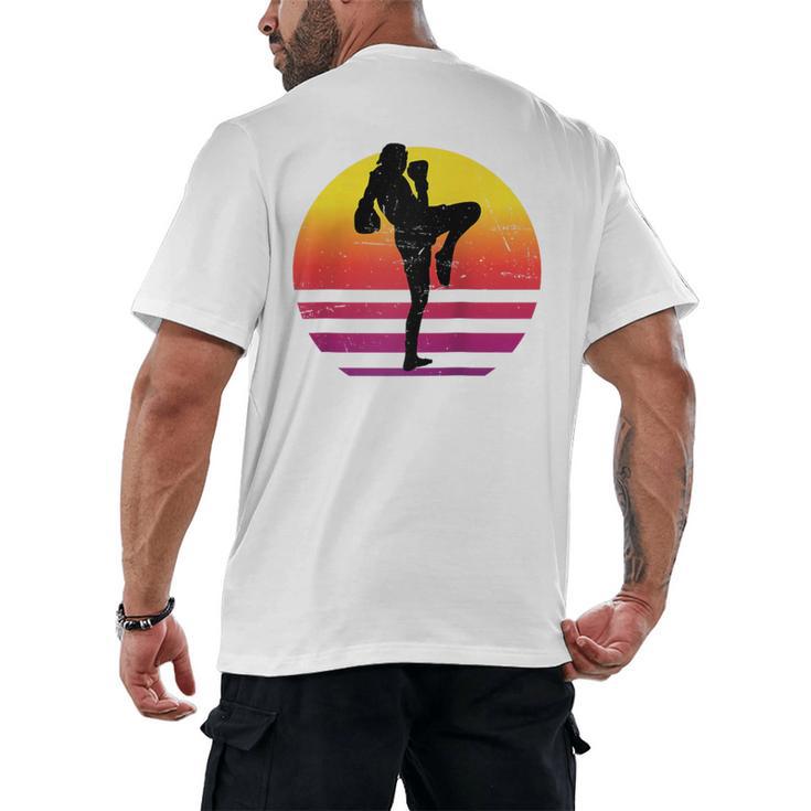 Women's Thai Boxer Thai Boxing Muay Thai Raglan Baseball Tee Men's Back Print T-Shirt