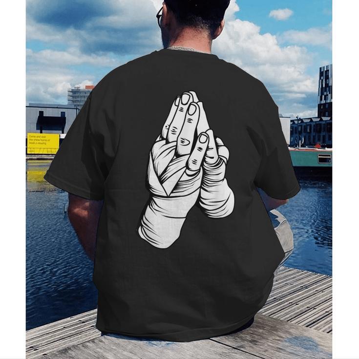Muay Thai Martial Arts Combat Boxing Sport Men's Back Print T-Shirt Muay Thai Martial Arts Combat Boxing Sport Men's Back Print T-Shirt