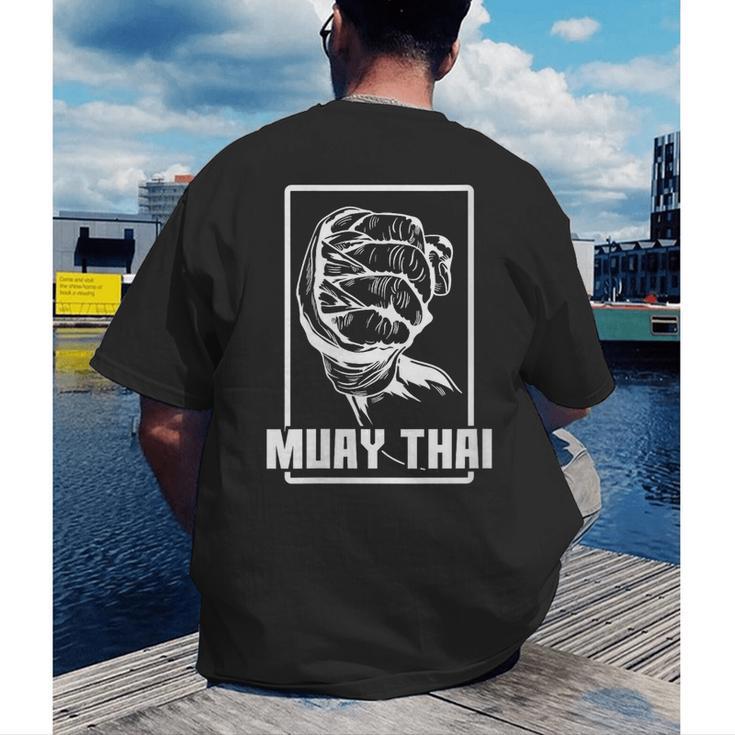 Women's Muay Thai Boxing Arm Men's Back Print T-Shirt Women's Muay Thai Boxing Arm Men's Back Print T-Shirt
