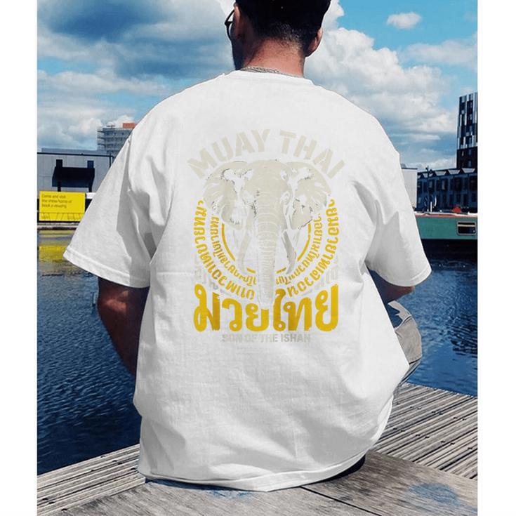Muay Thai Thailand Fighter Martial Arts Son Of The Ishan Tee Raglan Baseball Tee Men's Back Print T-Shirt Muay Thai Thailand Fighter Martial Arts Son Of The Ishan Tee Raglan Baseball Tee Men's Back Print T-Shirt