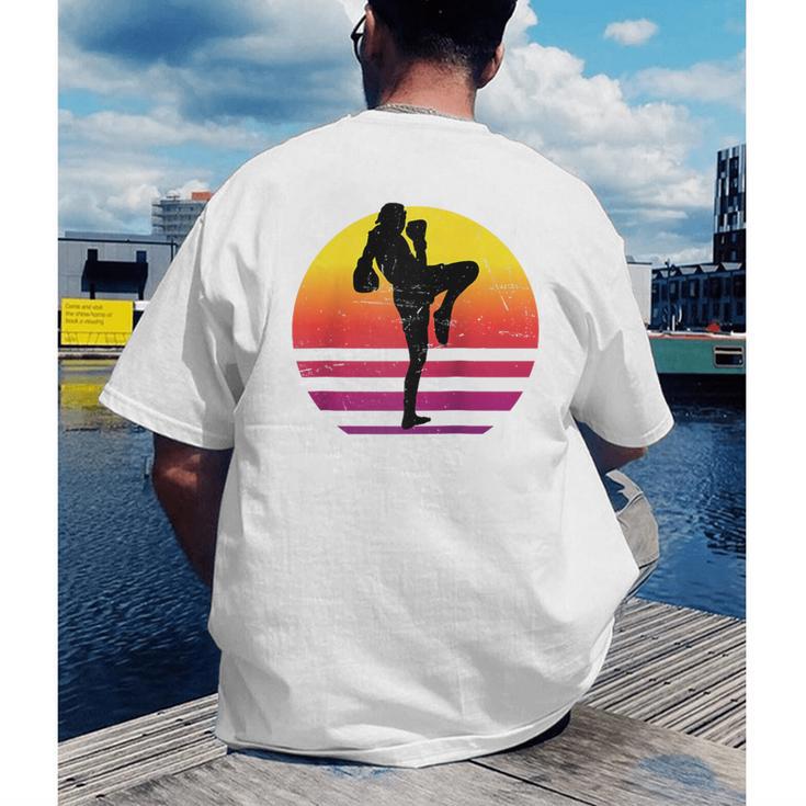Women's Thai Boxer Thai Boxing Muay Thai Raglan Baseball Tee Men's Back Print T-Shirt Women's Thai Boxer Thai Boxing Muay Thai Raglan Baseball Tee Men's Back Print T-Shirt