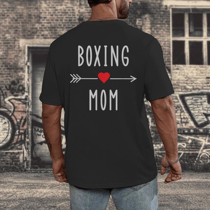Boxing Mom Boxing MMA Muay Thai Mom Men's Back Print T-Shirt Boxing Mom Boxing MMA Muay Thai Mom Men's Back Print T-Shirt