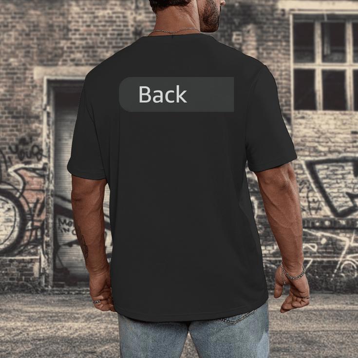 Muay Thai Art Of 8 Limbs Back Print Men's Back Print T-Shirt