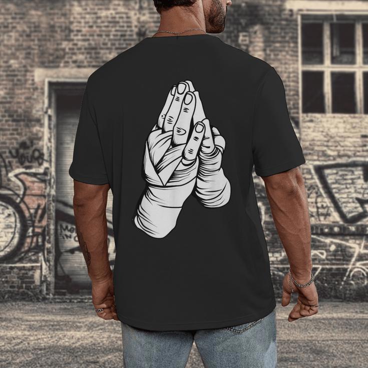 Muay Thai Martial Arts Combat Boxing Sport Men's Back Print T-Shirt Muay Thai Martial Arts Combat Boxing Sport Men's Back Print T-Shirt