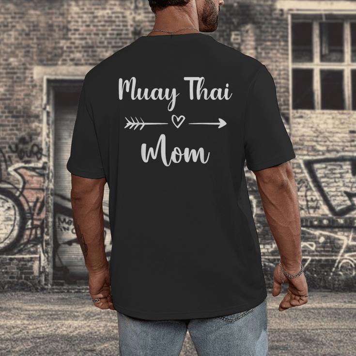 Muay Thai Mom Woman Muay Thai Sport Lover Men's Back Print T-Shirt