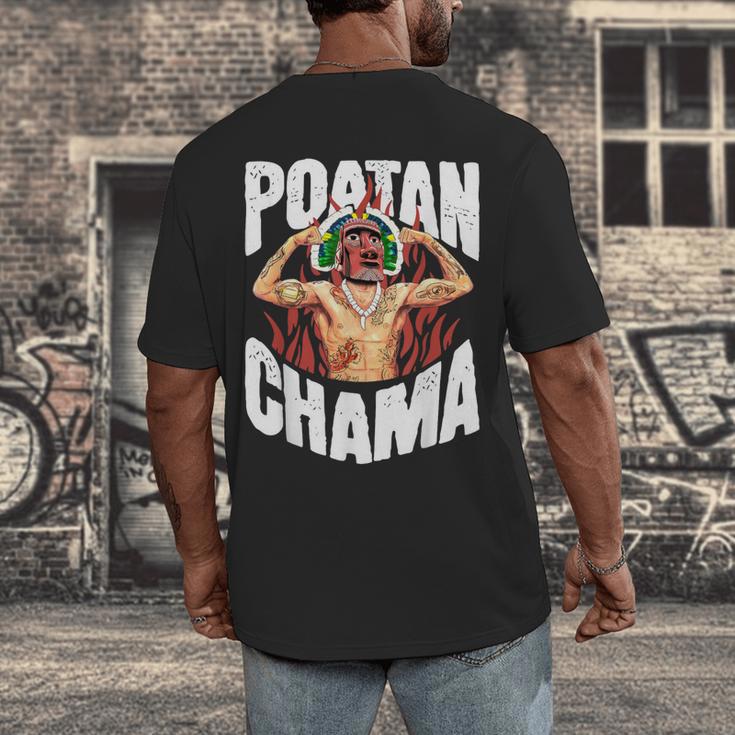 POATAN CHAMA MMA Fan JJB Boxing Muay Thai Kickboxing Men's Back Print T-Shirt POATAN CHAMA MMA Fan JJB Boxing Muay Thai Kickboxing Men's Back Print T-Shirt