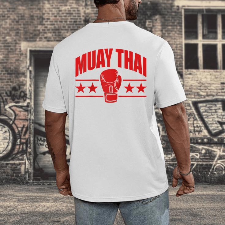 Muay Thai For Men Women Kids Mixed Martial Arts Raglan Baseball Tee Men's Back Print T-Shirt