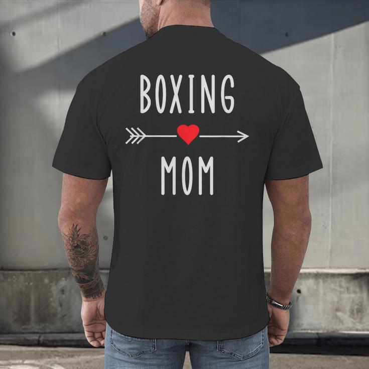 Boxing Mom Boxing MMA Muay Thai Mom Men's Back Print T-Shirt Boxing Mom Boxing MMA Muay Thai Mom Men's Back Print T-Shirt