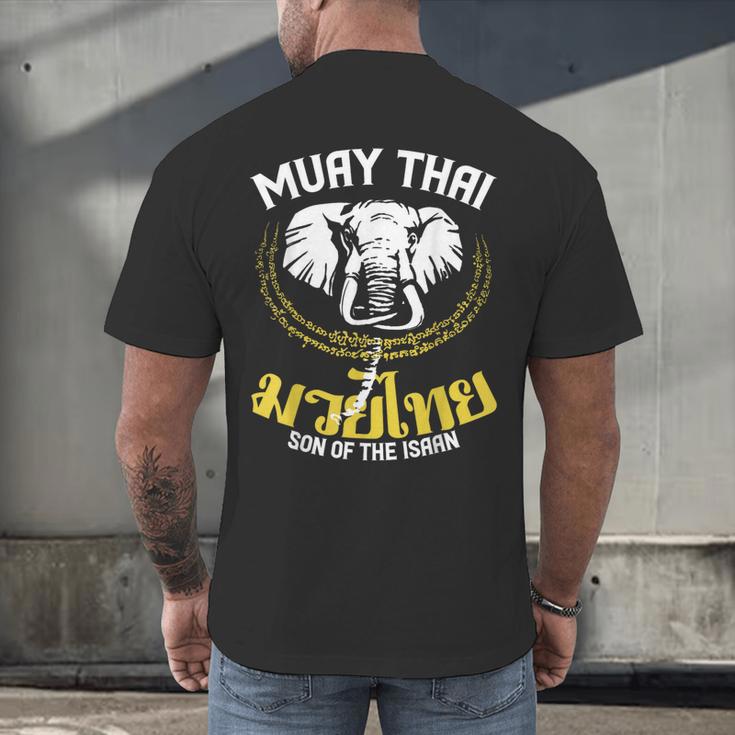Muay Thai Thai Boxing Elephant Martial Arts T-Shirt Men's Back Print T-Shirt Muay Thai Thai Boxing Elephant Martial Arts T-Shirt Men's Back Print T-Shirt