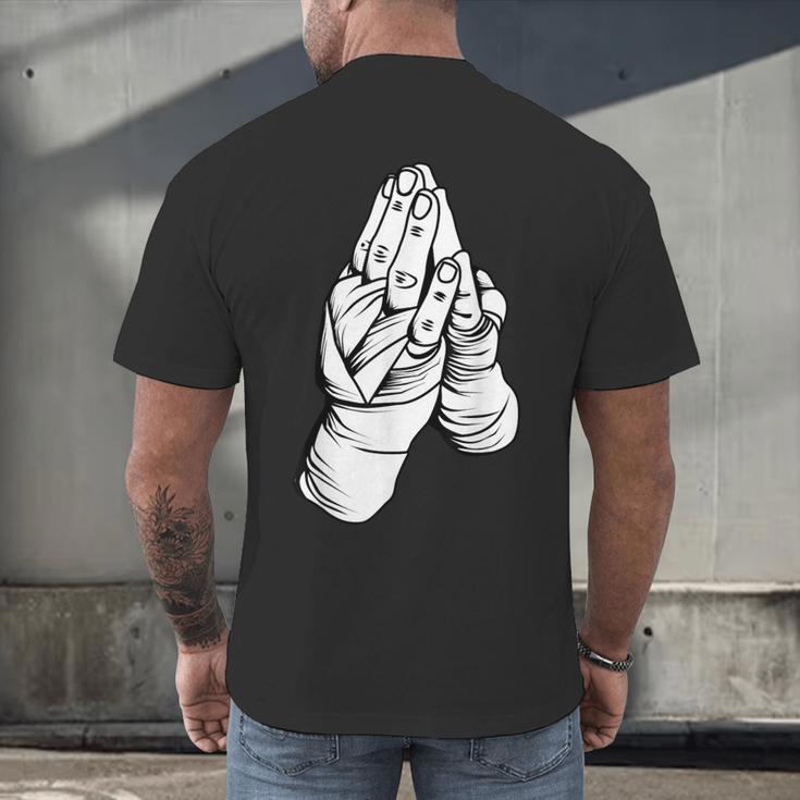 Muay Thai Martial Arts Combat Boxing Sport Men's Back Print T-Shirt Muay Thai Martial Arts Combat Boxing Sport Men's Back Print T-Shirt