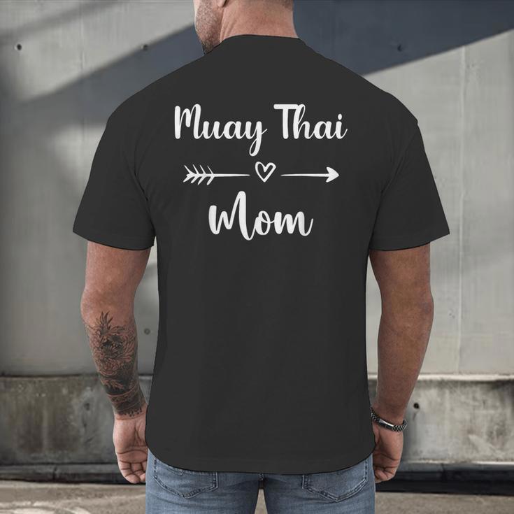 Muay Thai Mom Woman Muay Thai Sport Lover Men's Back Print T-Shirt