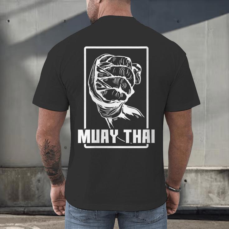 Women's Muay Thai Boxing Arm Men's Back Print T-Shirt Women's Muay Thai Boxing Arm Men's Back Print T-Shirt