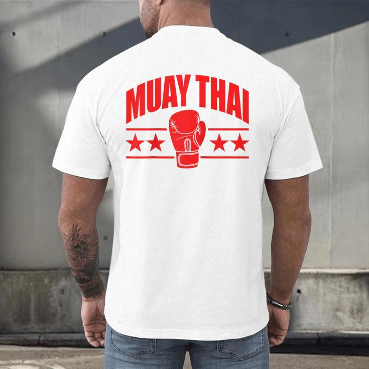 Muay Thai For Men Women Kids Mixed Martial Arts Raglan Baseball Tee Men's Back Print T-Shirt