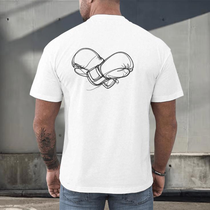 Women's Muay Thai Kickboxing Nak Muay Thai Boxing Fighter Men's Back Print T-Shirt