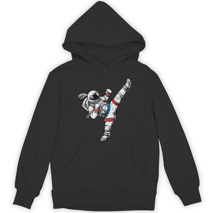 Astronaut Muay Thai Fighter Space Martial Arts Men Women Kid Unisex Hoodie