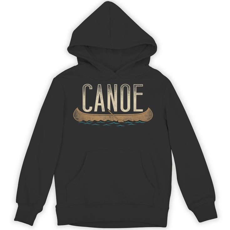 Canoe Canoeing Vintage Canoe Unisex Hoodie