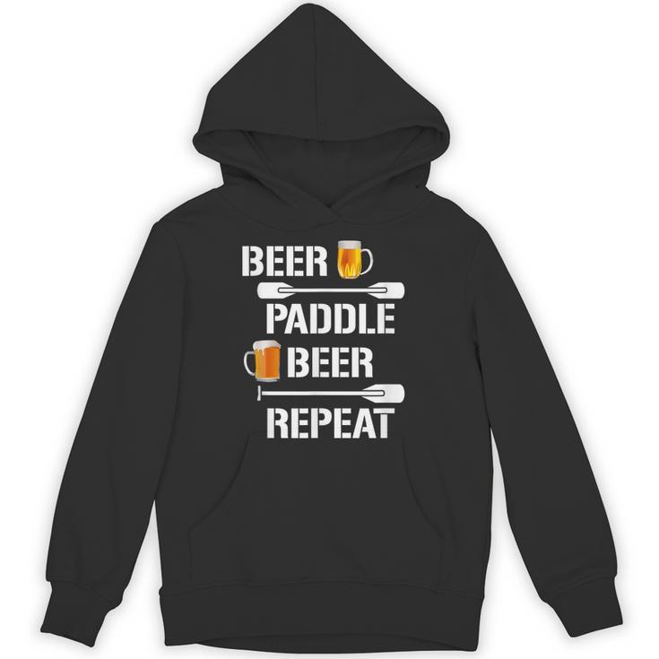 Canoe Kayak Tees Beer Paddle Repeat T-Shirt Unisex Hoodie