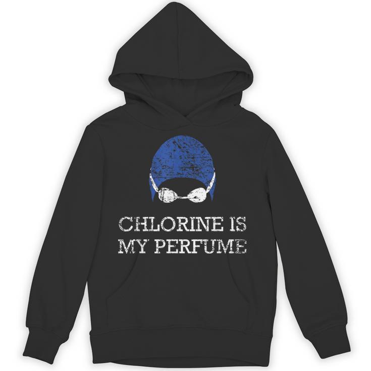 Chlorine Is My Perfume Shirt Swim Swimming Unisex Hoodie