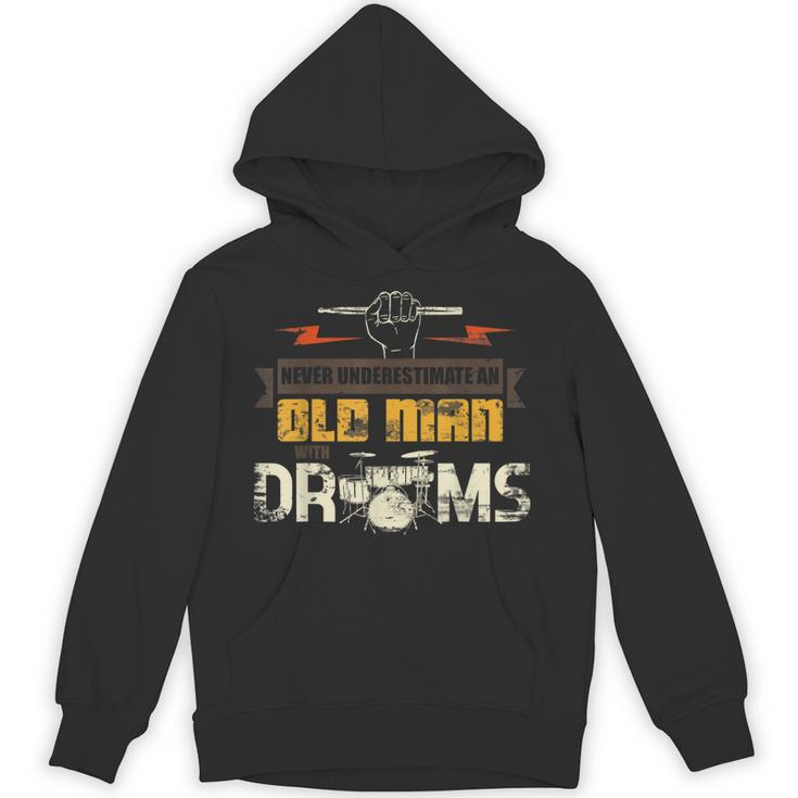 Drummer Drummer Pensioner Drum Kit Unisex Hoodie