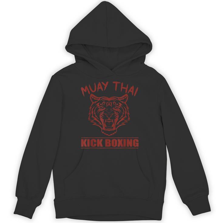 Great Muay Thai Tiger Kickboxing Martial Artist Unisex Hoodie
