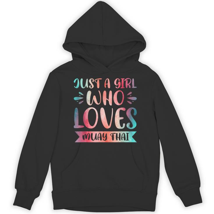 Just a Girl Who Loves Muay Thai Unisex Hoodie