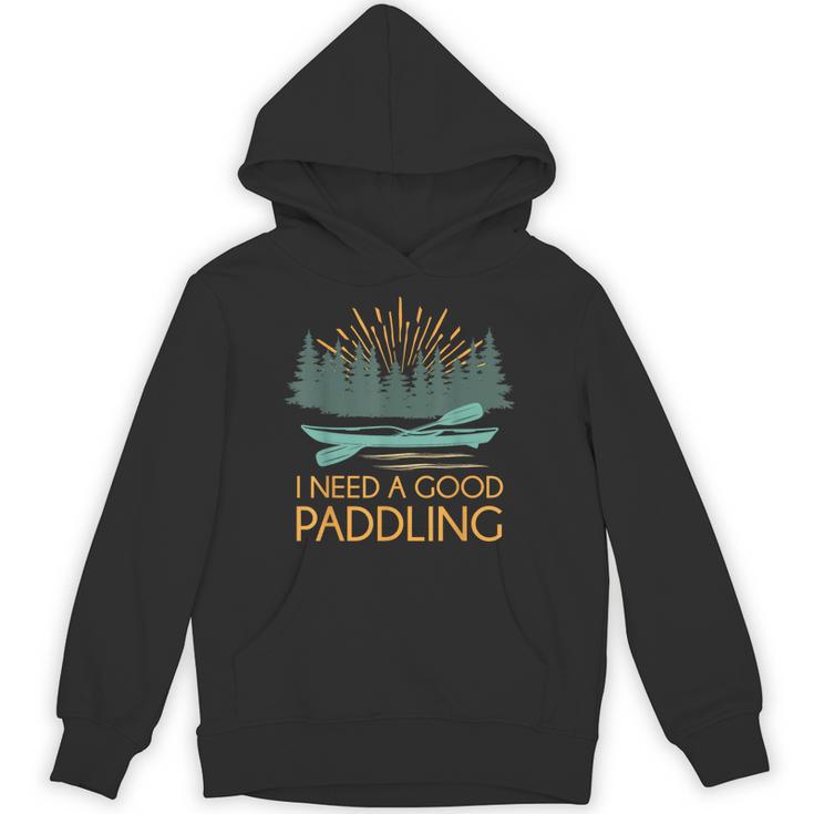 Kayaking Outdoor Water Sports Canoeing Paddle Kayak Unisex Hoodie