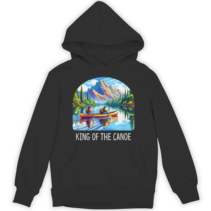 King Of The Canoe Canoeing Unisex Hoodie