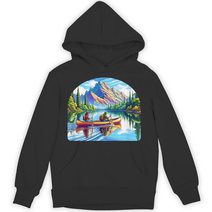 Lake Canoeing Canoe Unisex Hoodie