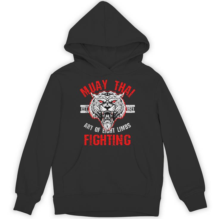 Muay Thai Art Of Eight Limbs Sak Yant Thai Boxing MMA Arts Unisex Hoodie