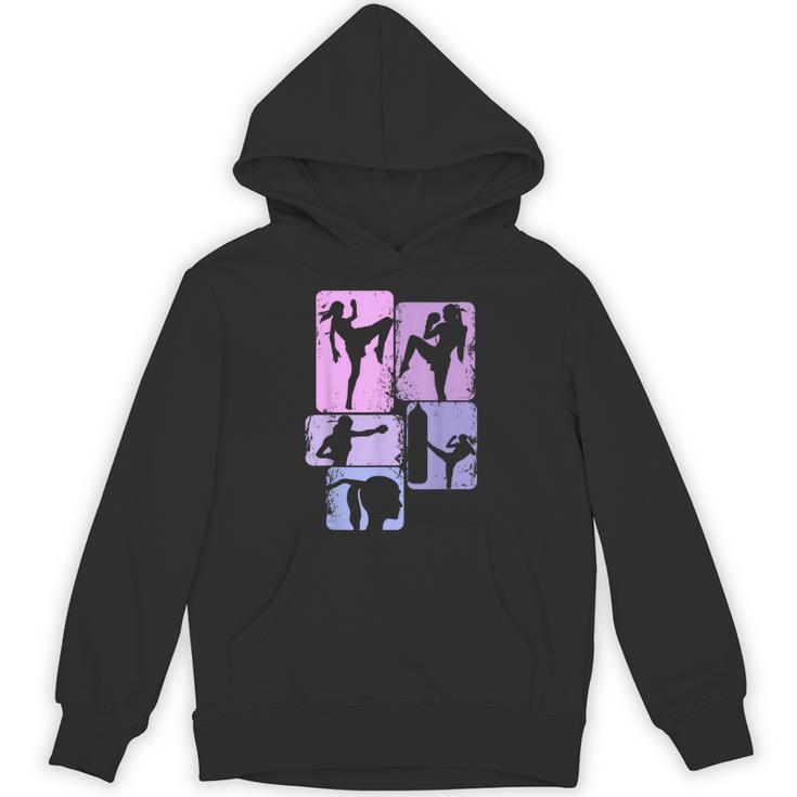 Muay Thai Thai Boxes Girls Kids Women Unisex Hoodie