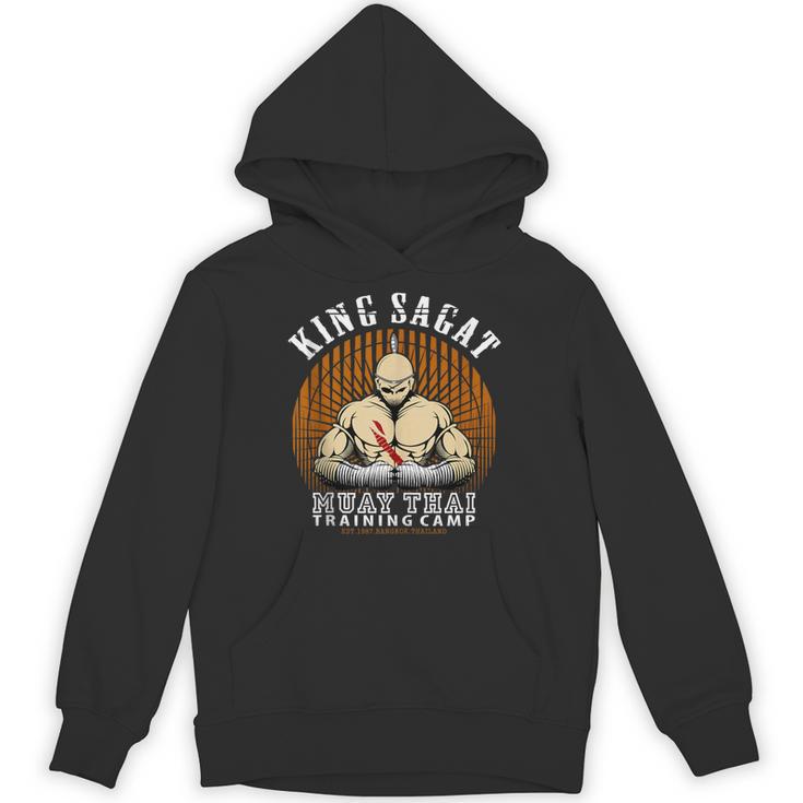 Muay Thai Boxing Training Gym Sagat Training Camp Unisex Hoodie