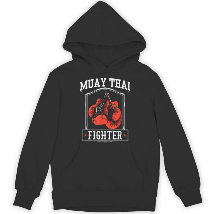 Muay Thai Fighter Hobby Boxing Martial Arts Unisex Hoodie