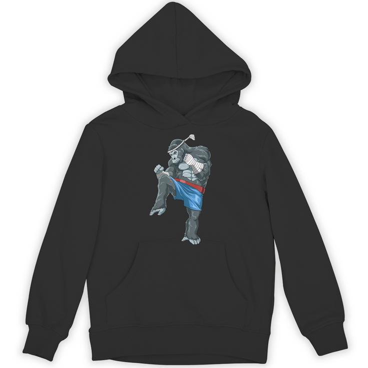 Muay Thai Gorilla Thai Boxing Unisex Hoodie
