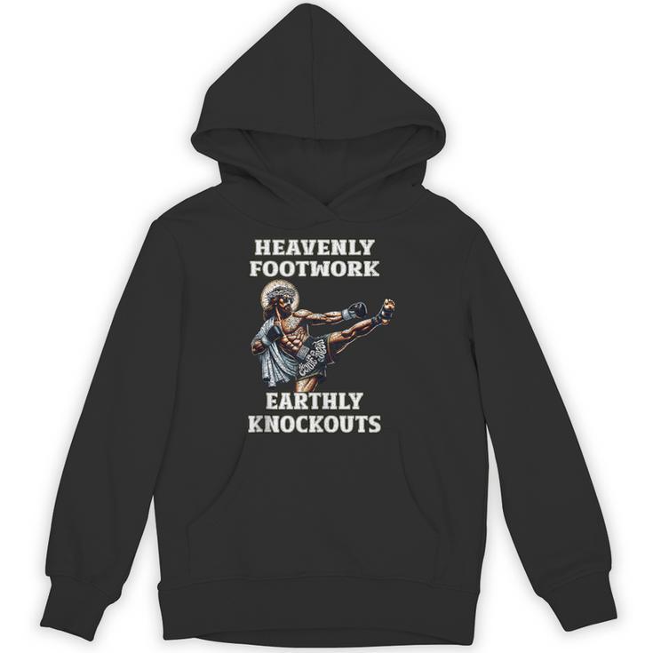 Muay Thai Lord Jesus Kickboxing Christian Unisex Hoodie